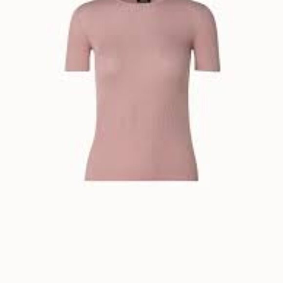 AKRIS COLLETION Tops - NWOT 90% off AKRIS COLLETION Silk Cotton Short Sleeve Pullover (Guaranteed)